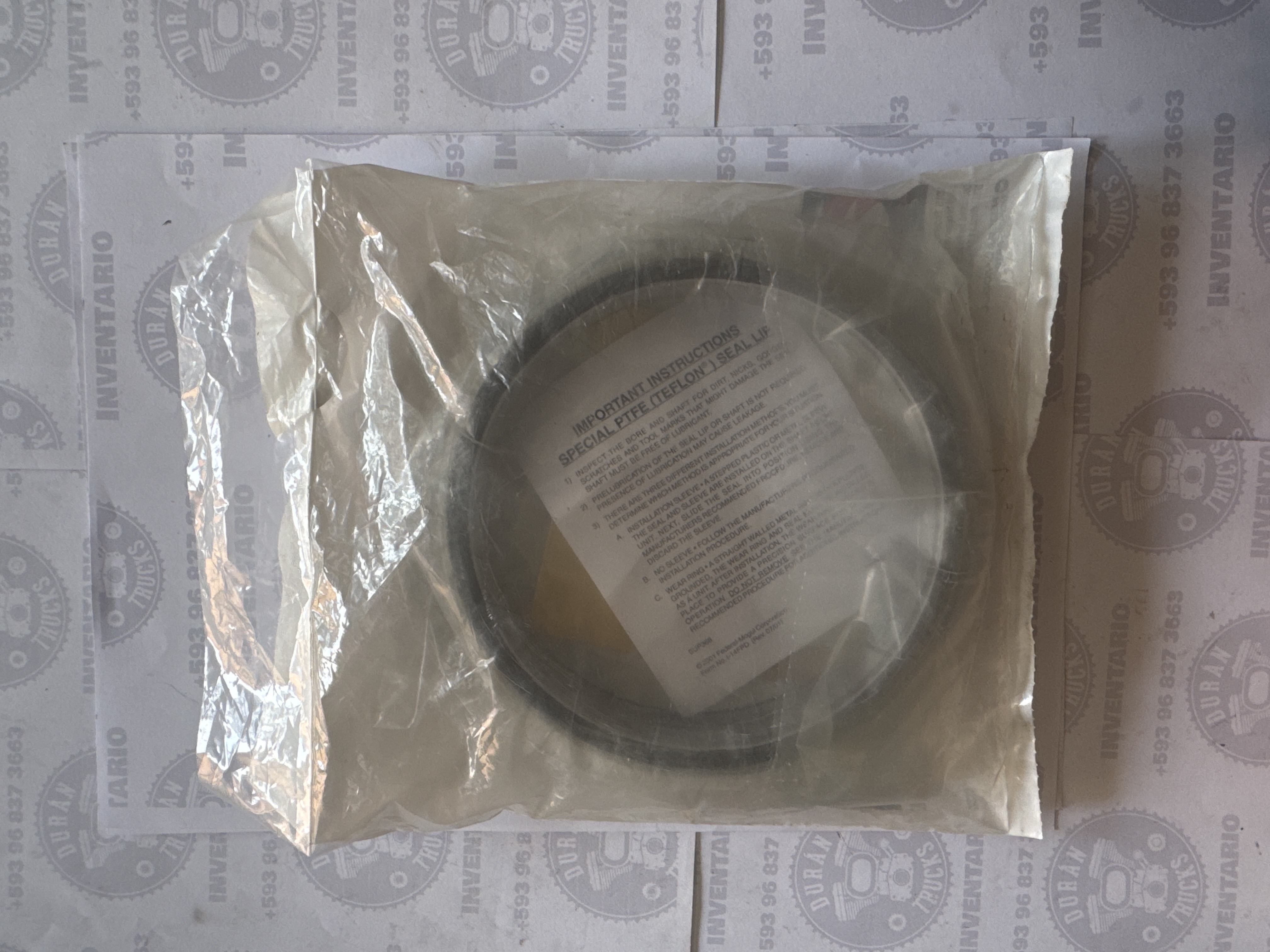 RETEN POSTERIOR DEL CIGÜEÑAL CUMMINS 4BT 6BT ISB QSB