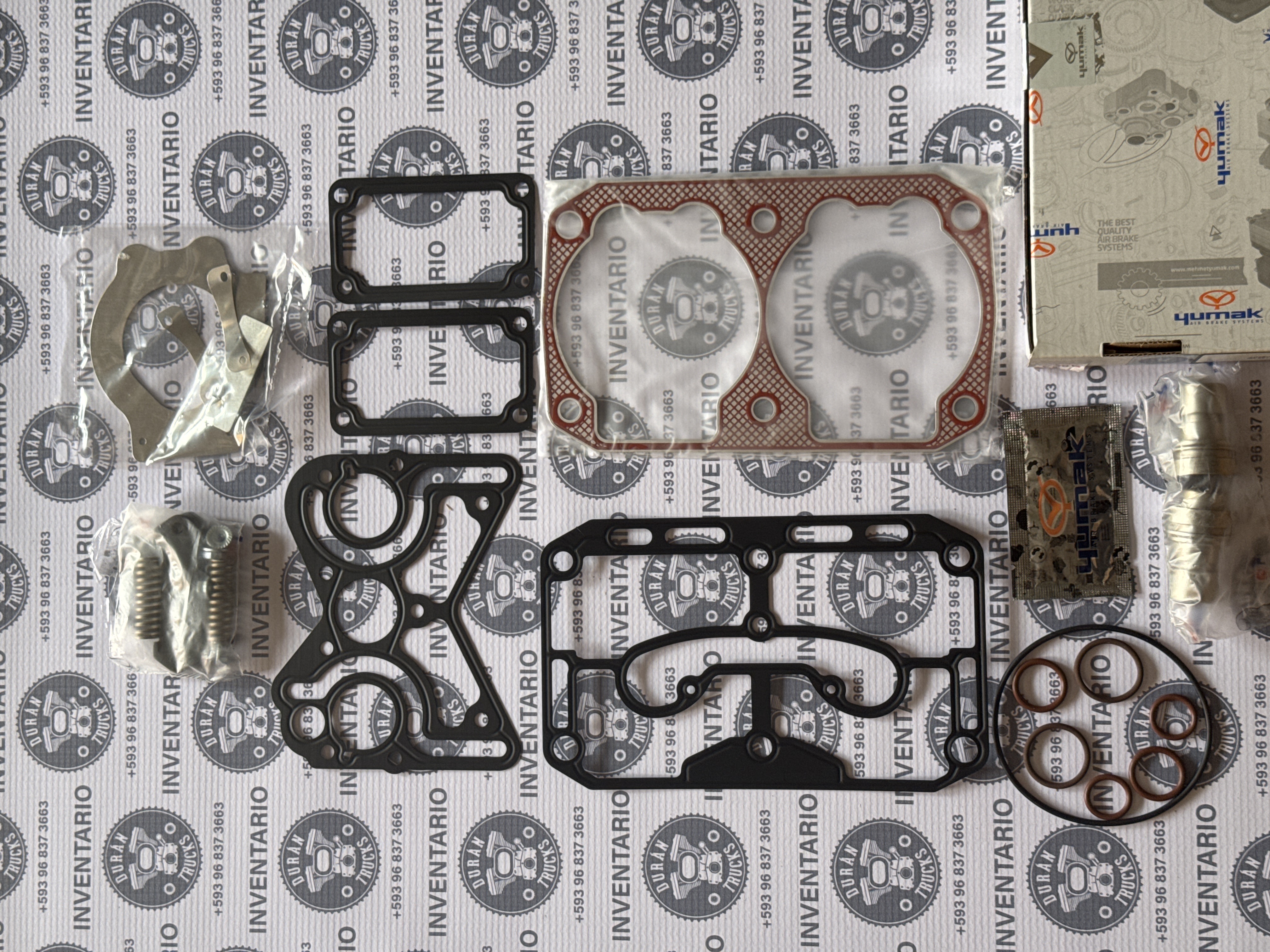 KIT DE EMPAQUES Y VALVULAS COMPRESOR IVECO STRALIS
