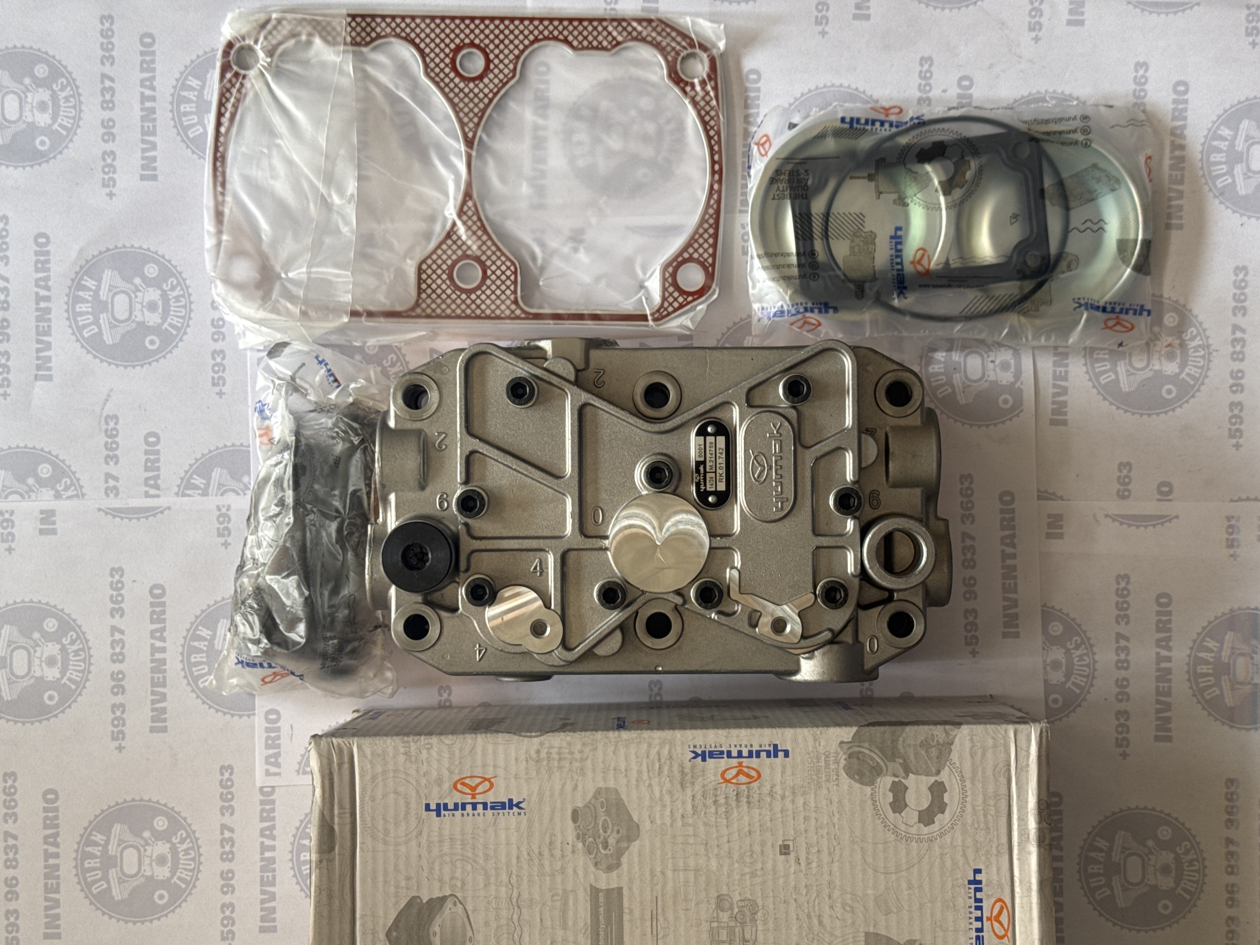 CABEZOTE DE COMPRESOR IVECO