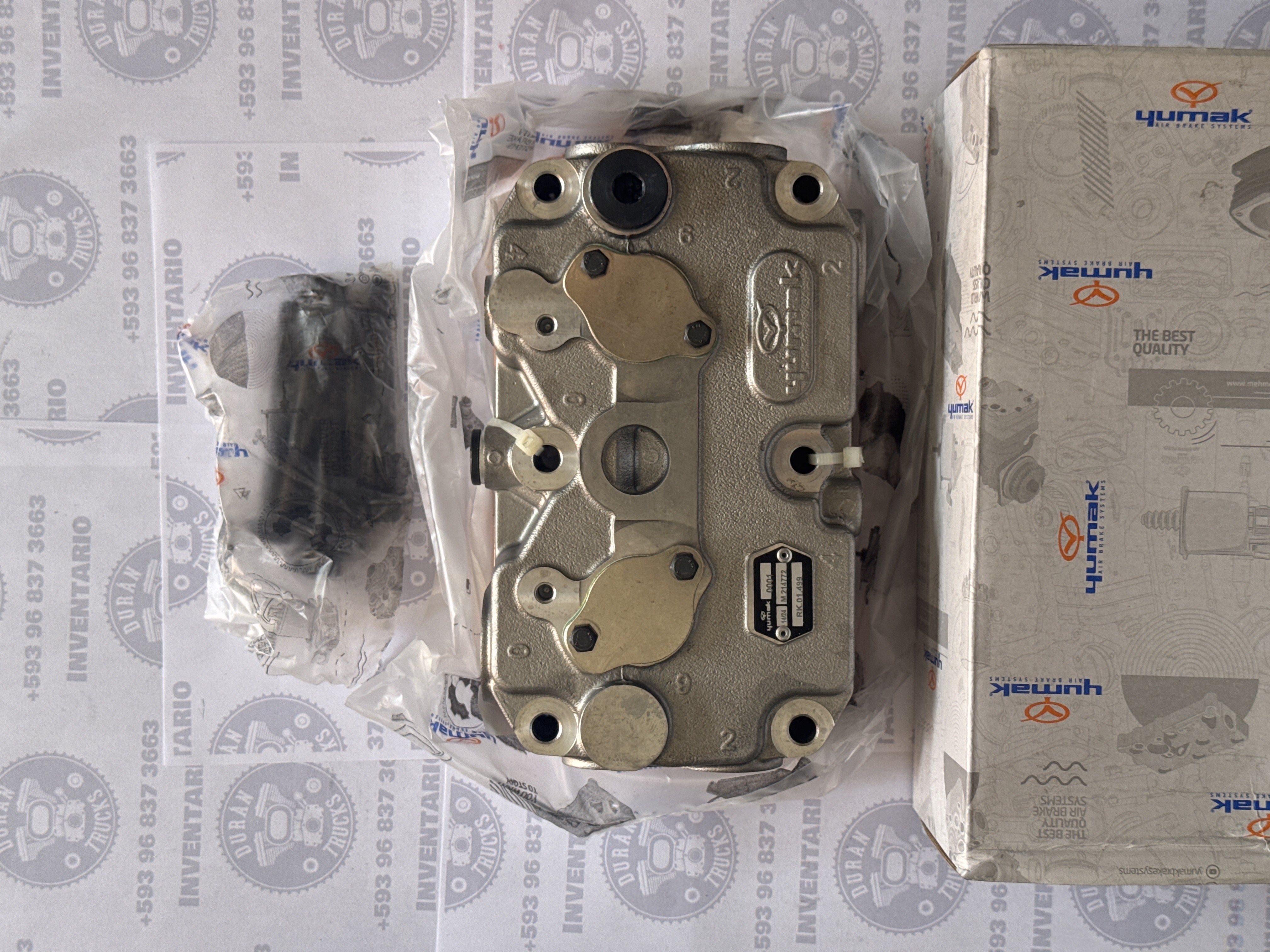 CABEZOTE DE COMPRESOR IVECO 86mm