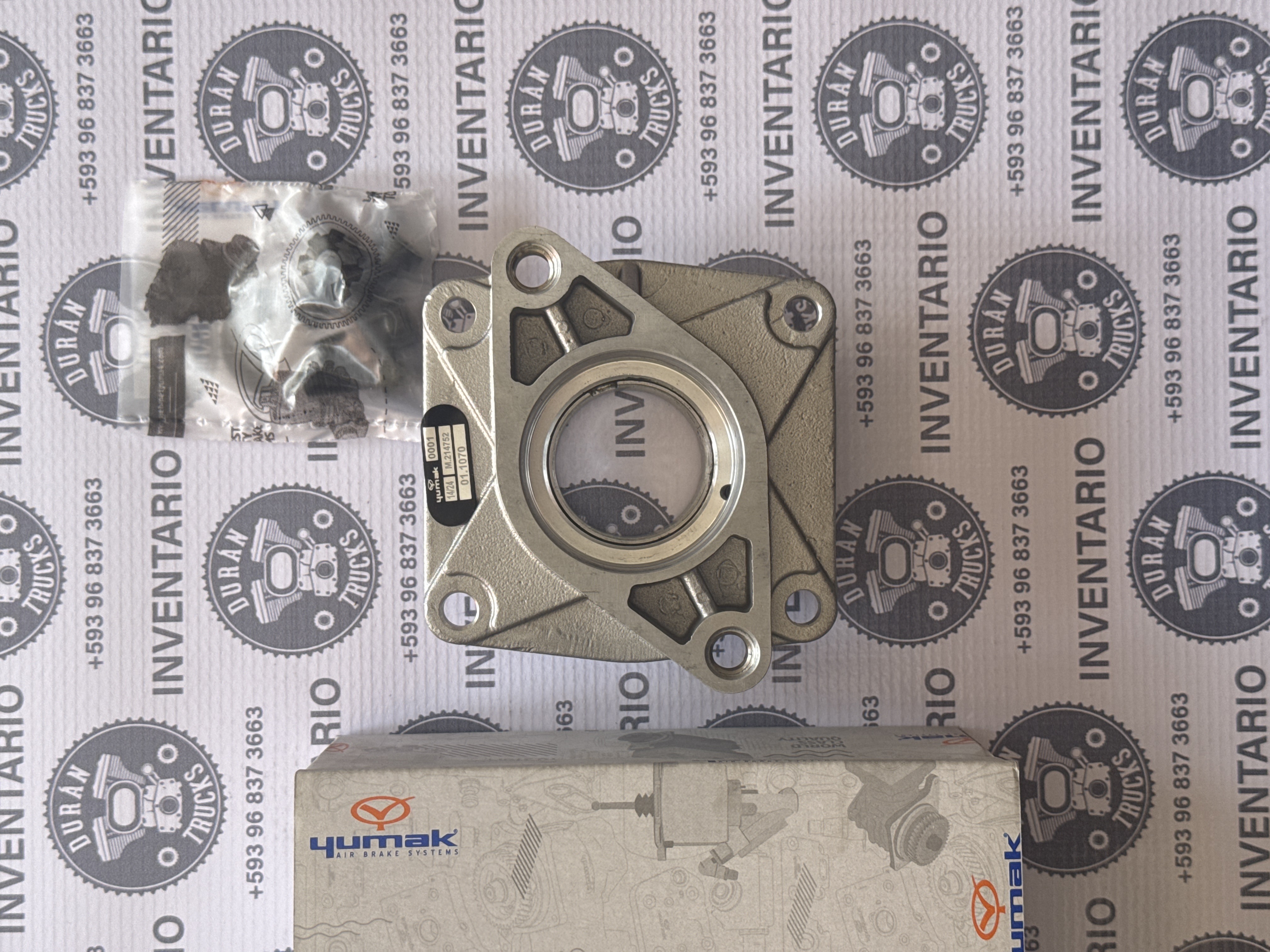 TAPA DE ALUMINIO POSTERIOR COMPRESOR
