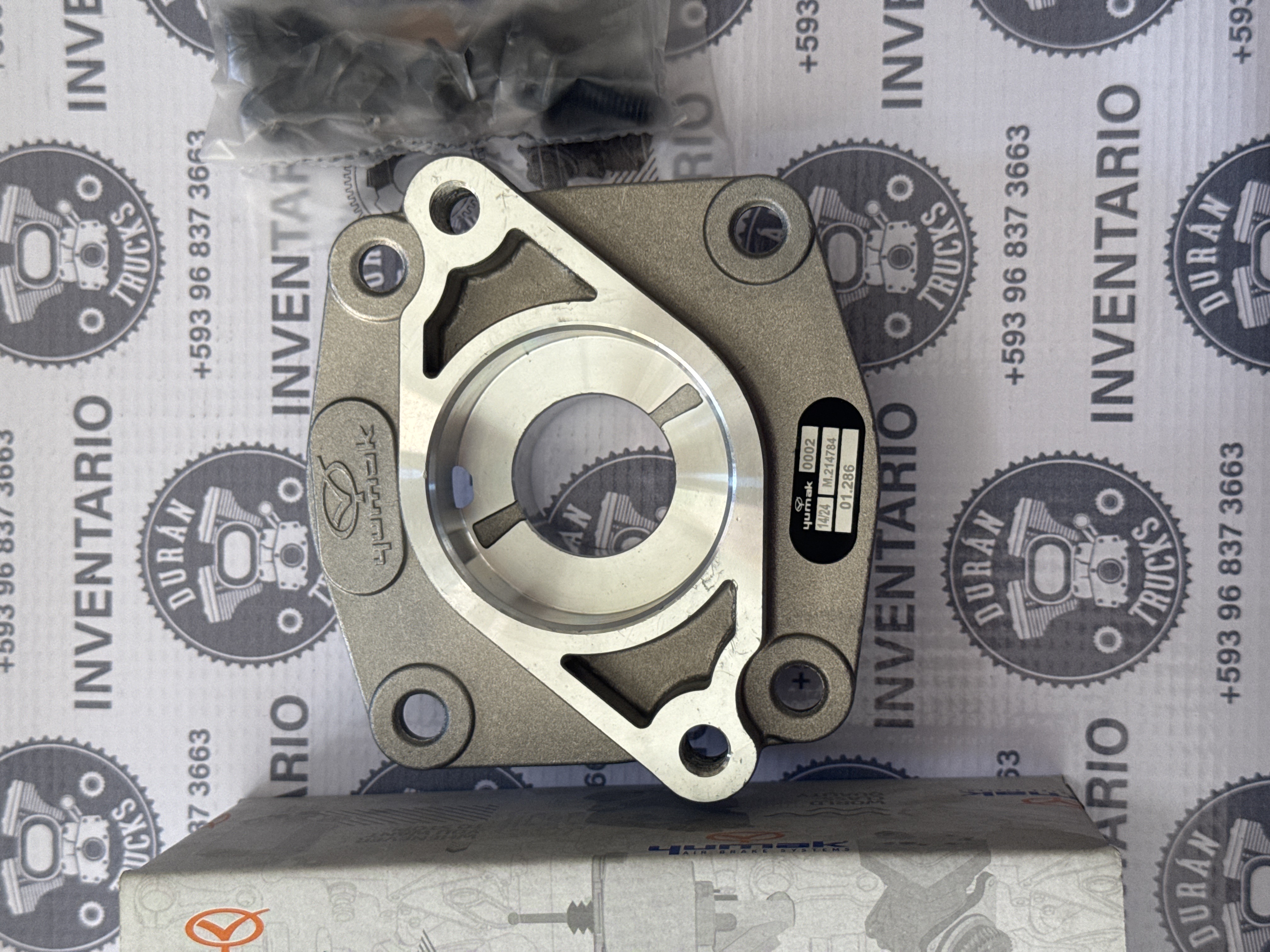 TAPA DE ALUMINIO POSTERIOR COMPRESOR