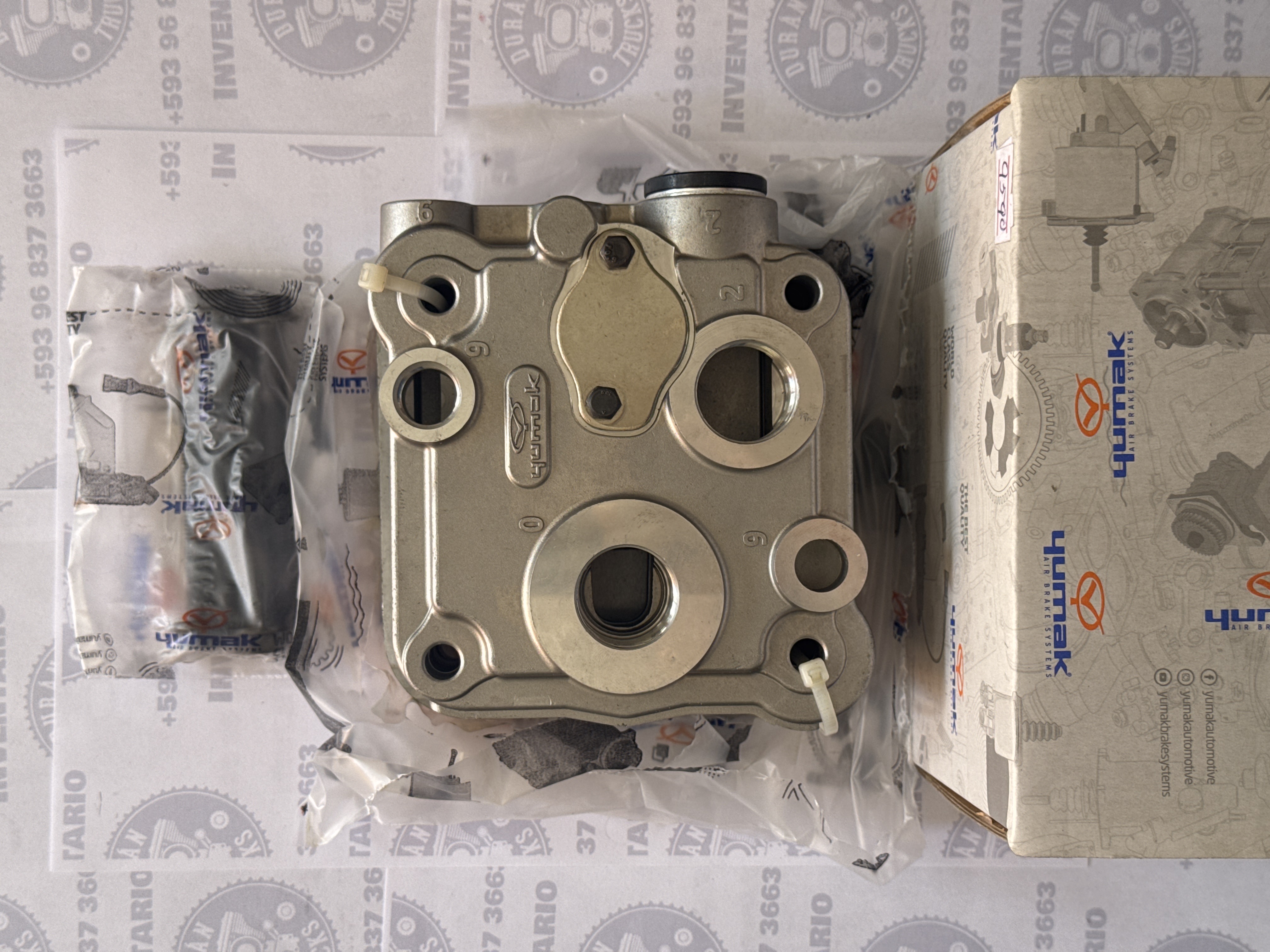 CABEZOTE DE COMPRESOR 92mm VW 17-260 WORKER CONSTELATION 