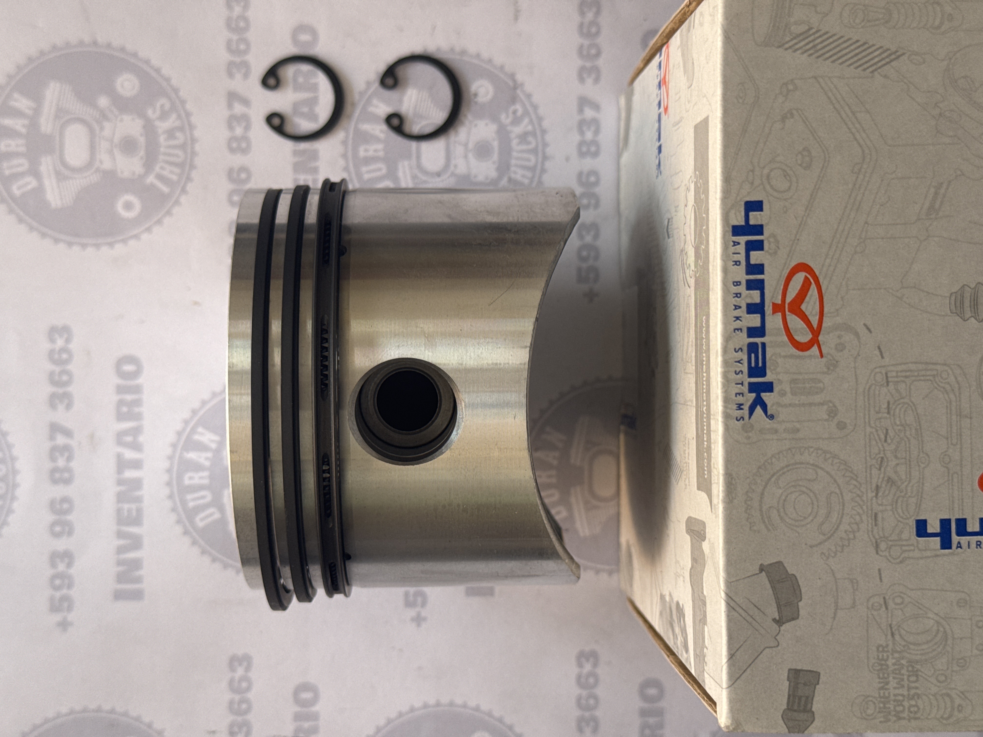 PISTON CON RINES 020 80mm CUMMINS ISB