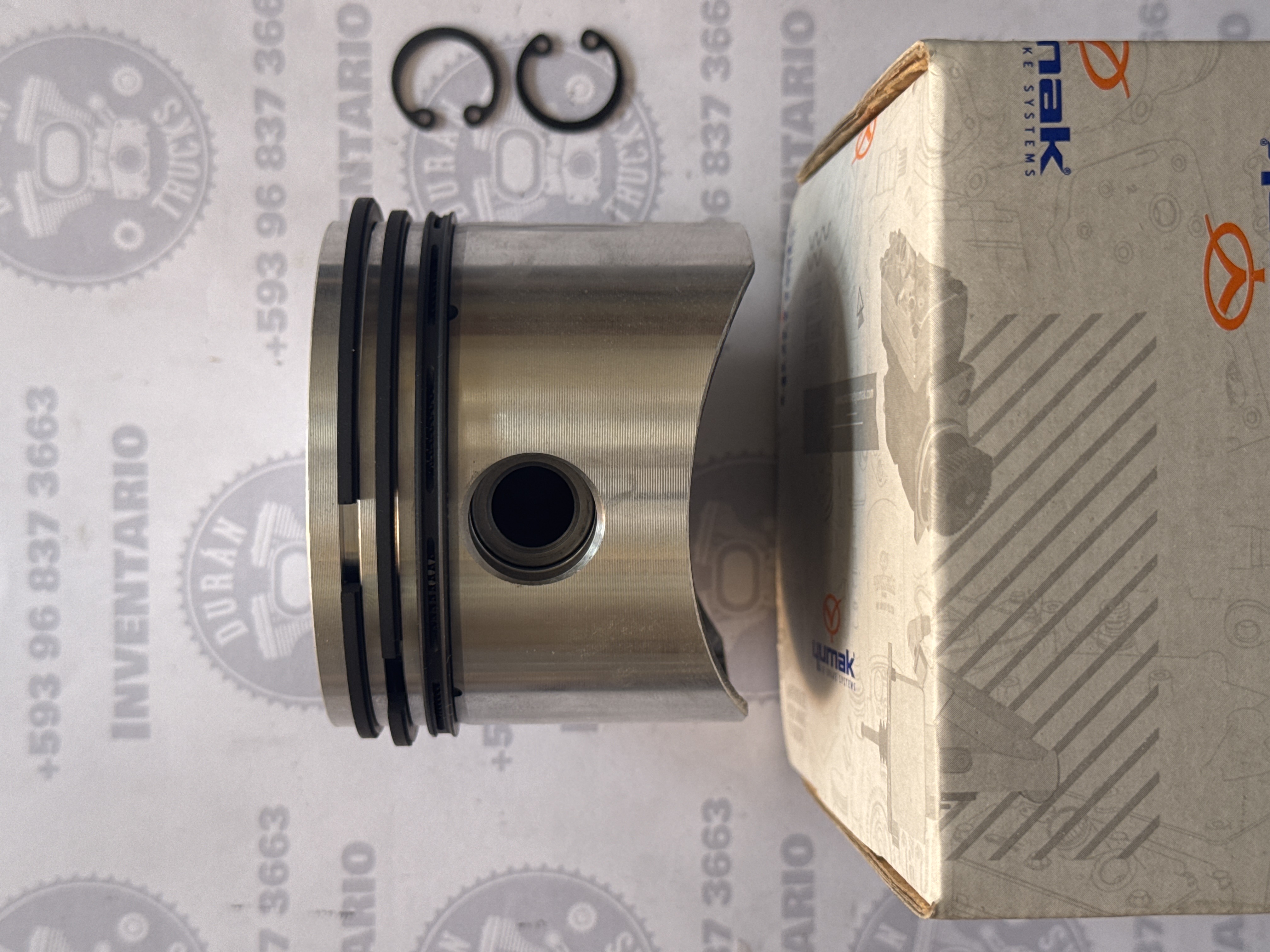 PISTON CON RINES STD 80mm CUMMINS ISB