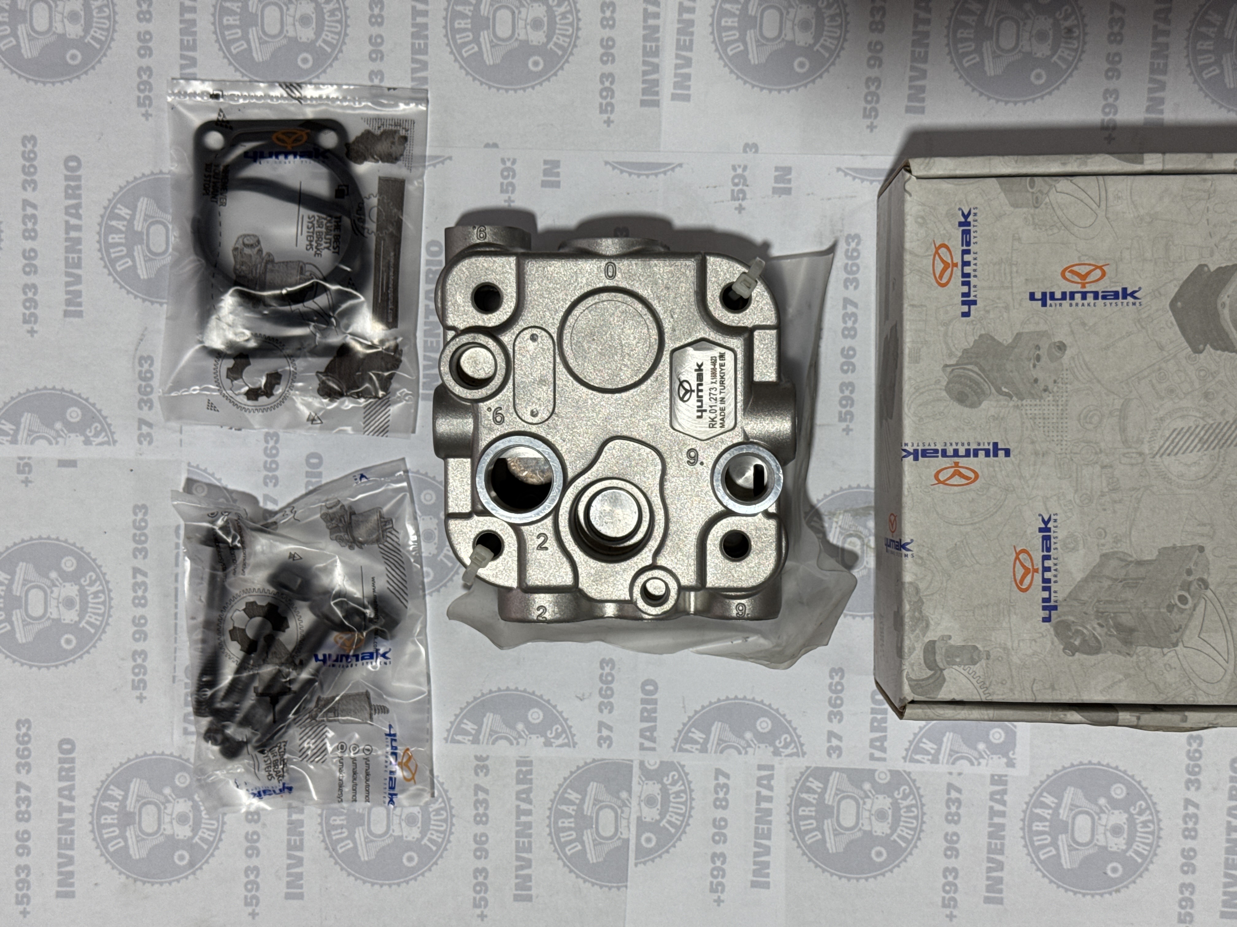 CABEZOTE DE COMPRESOR 80mm CUMMINS