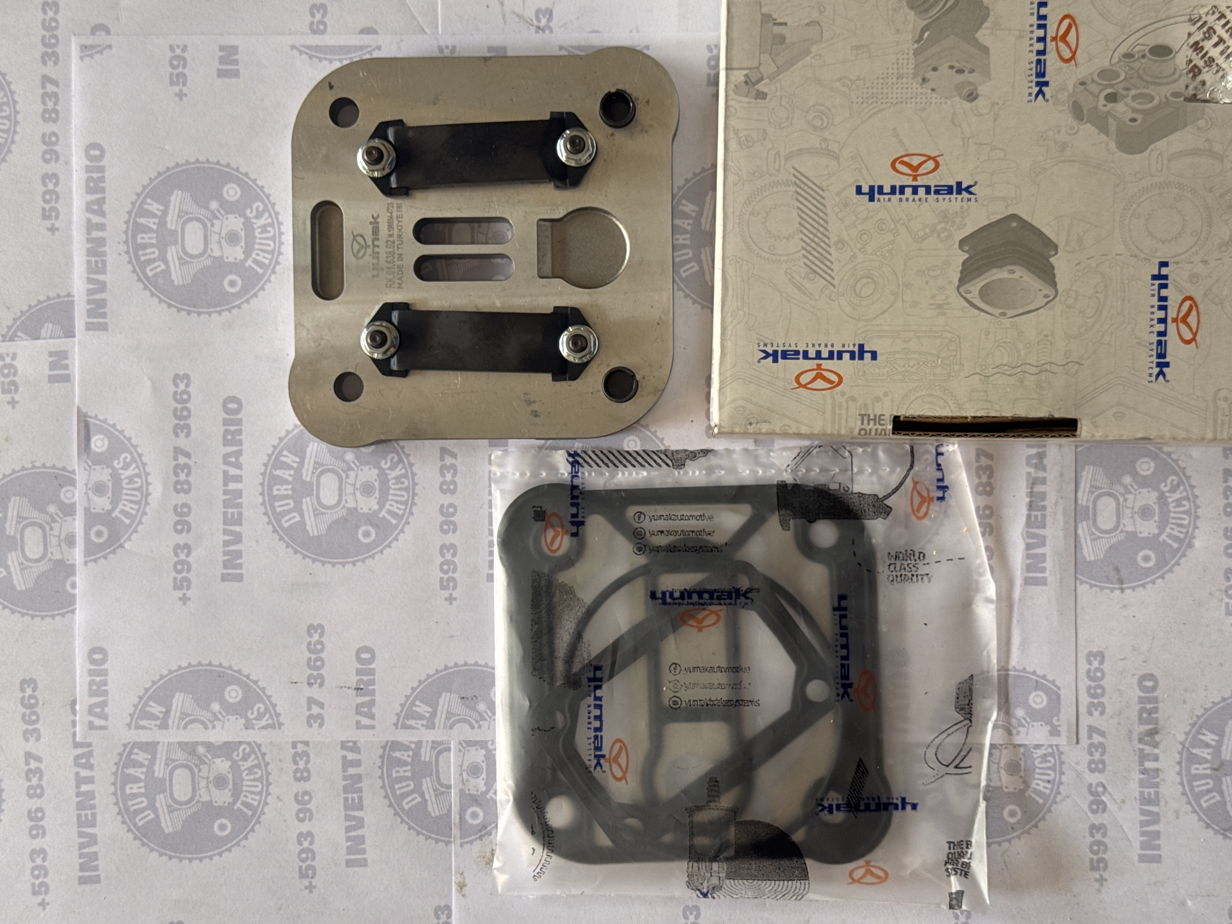 KIT DE PlATINA CENTRAL DE COMPRESOR 80mm CUMMINS ISB
