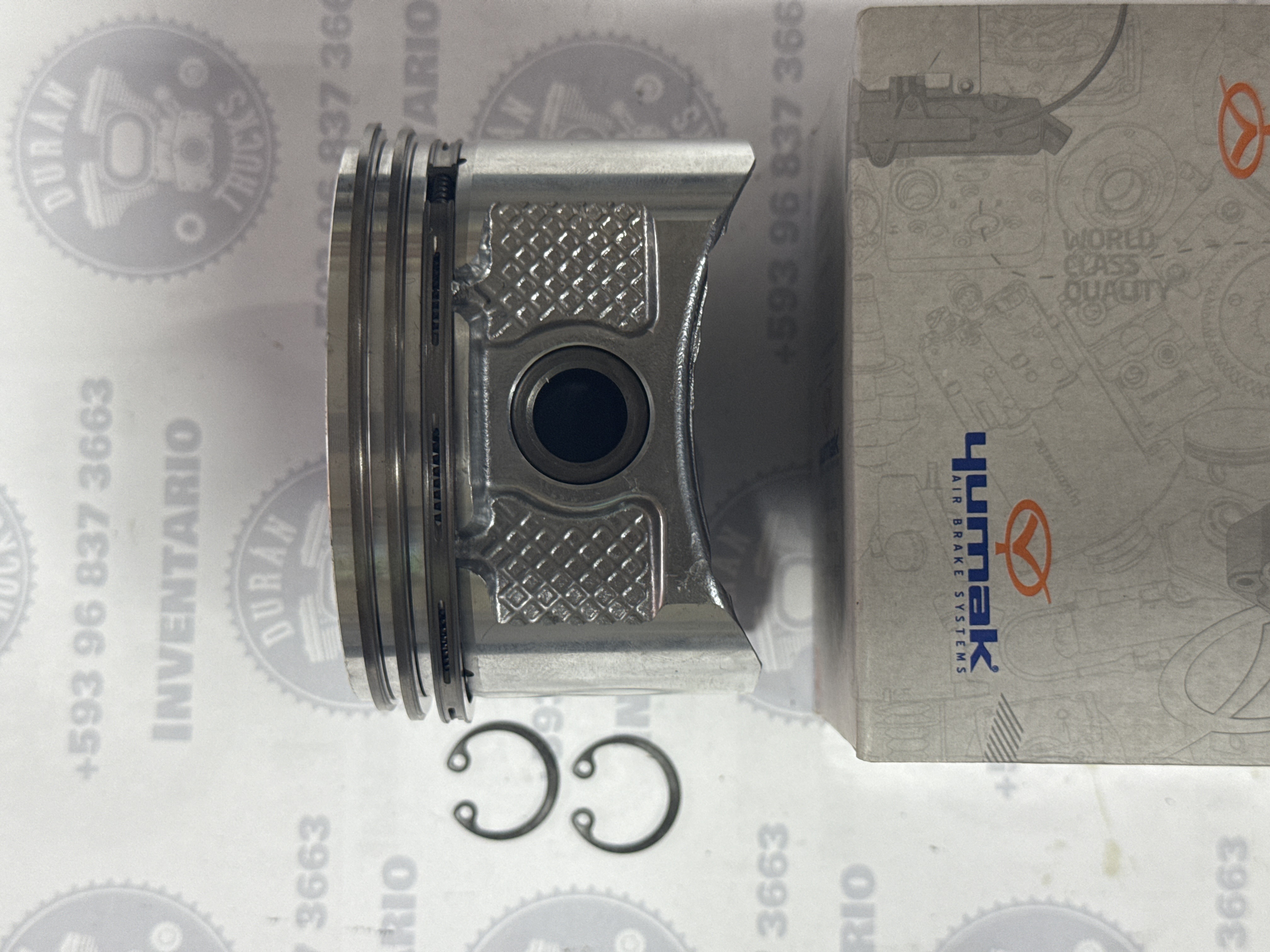 PISTON CON RINES 010 85mm CARGO 17-21 ISM ISC ISX 6CT
