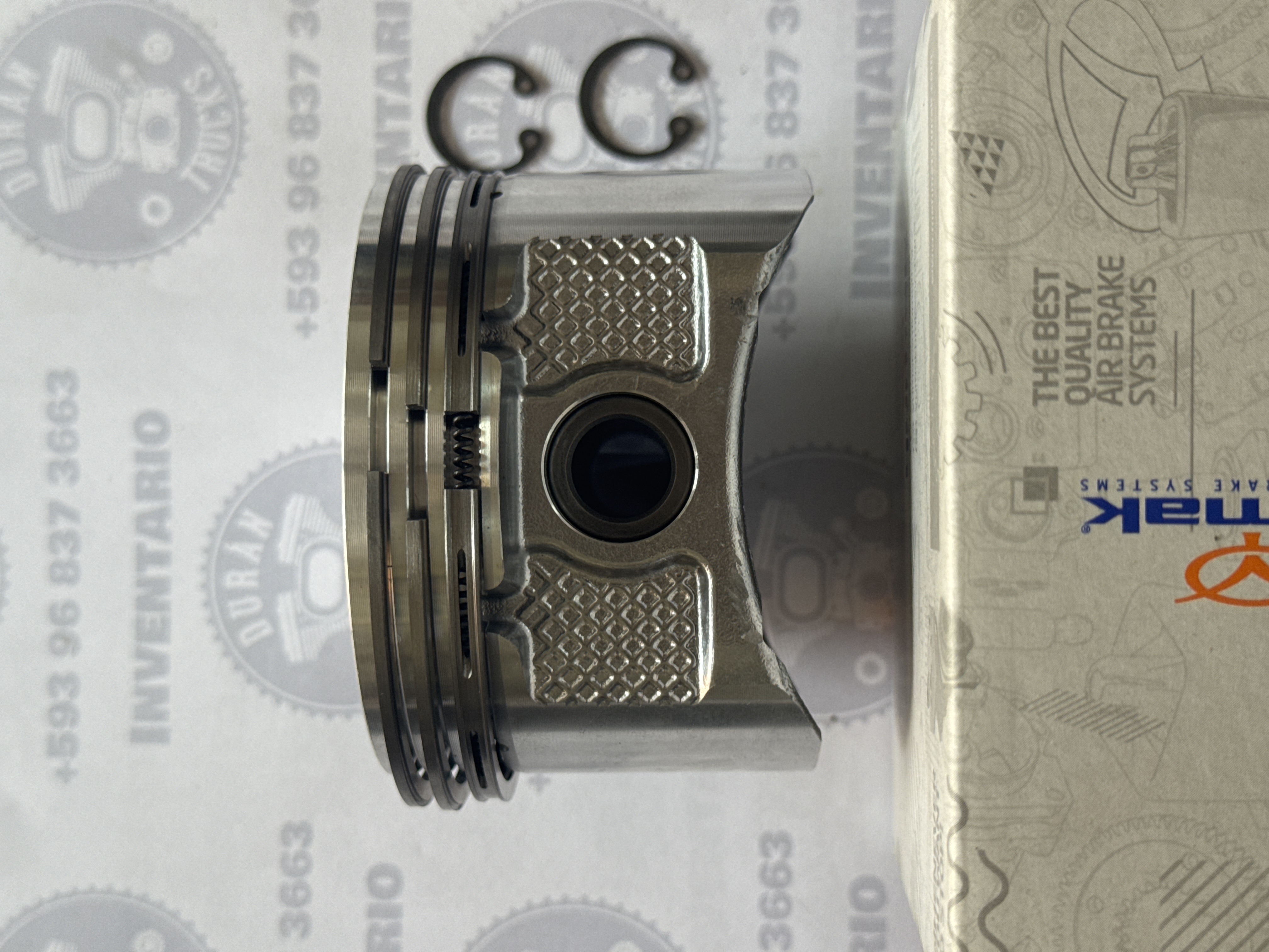 PISTON CON RINES +20 85mm CARGO 17-21 ISM ISC ISX 6CT