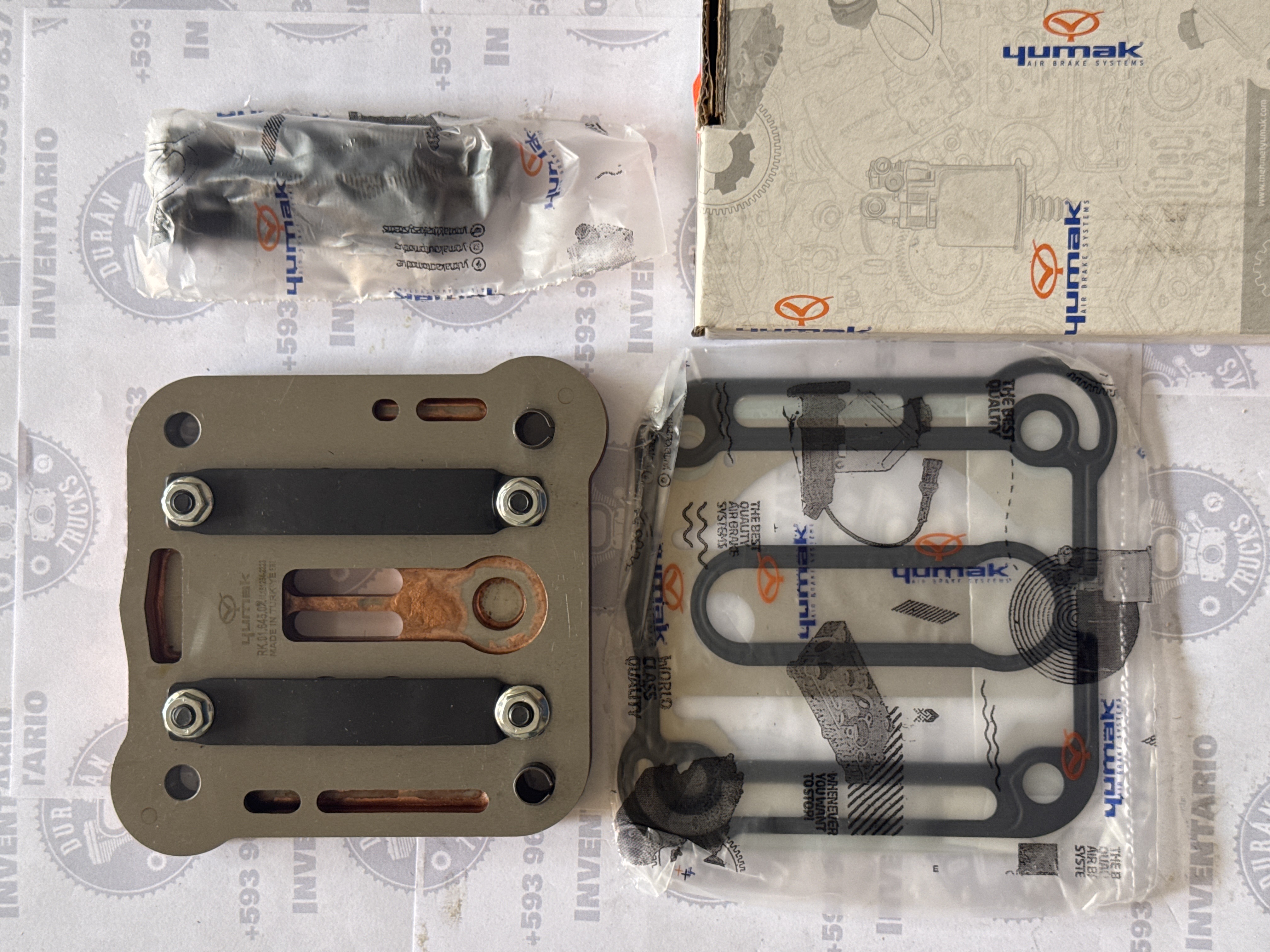 PLATINA CENTRAL DE COMPRESOR 92mm AGRALE VW