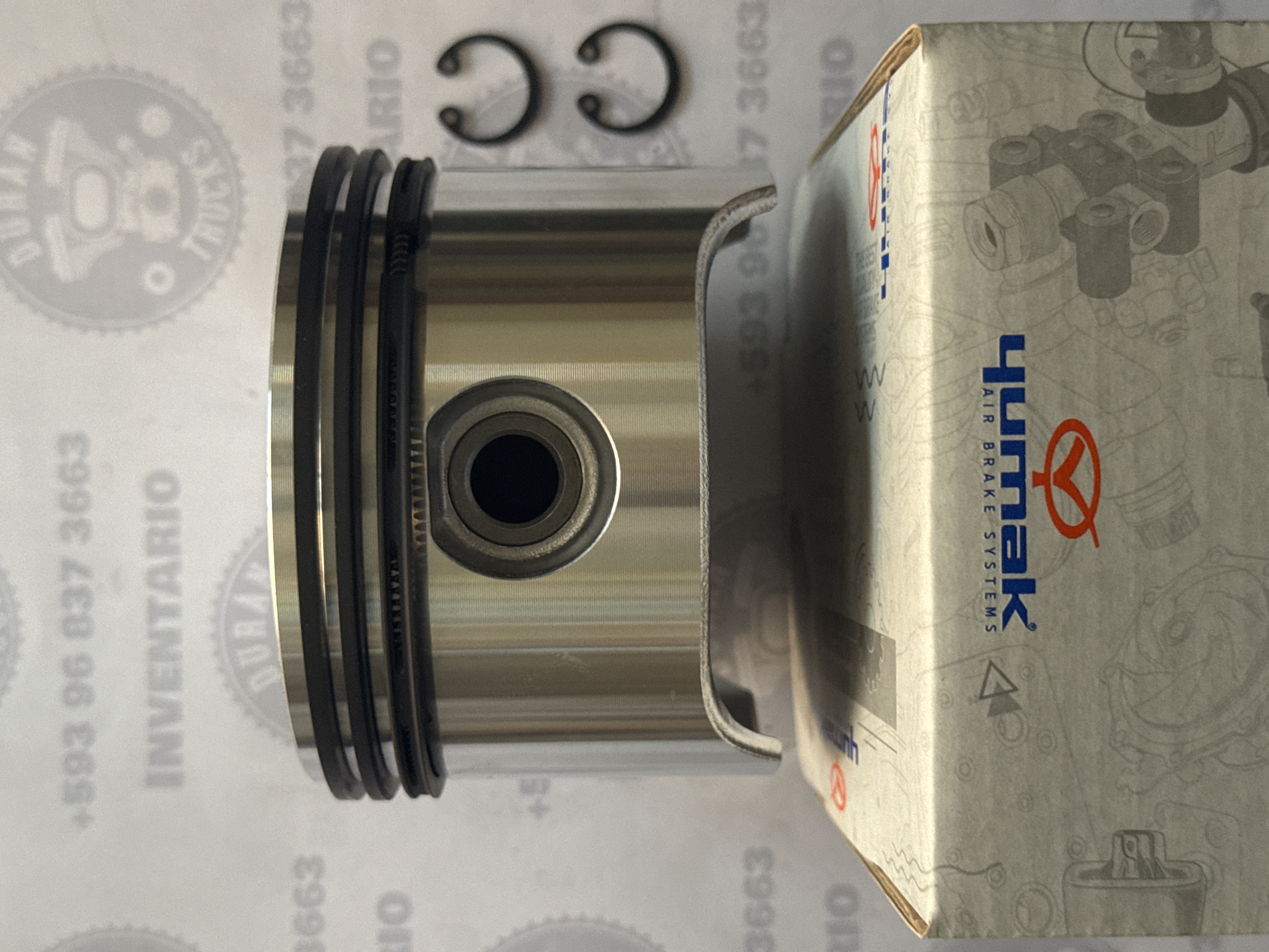 PISTON CON RINES 020 92mm VW WORKER CONSTELATION INTERNATIONAL
