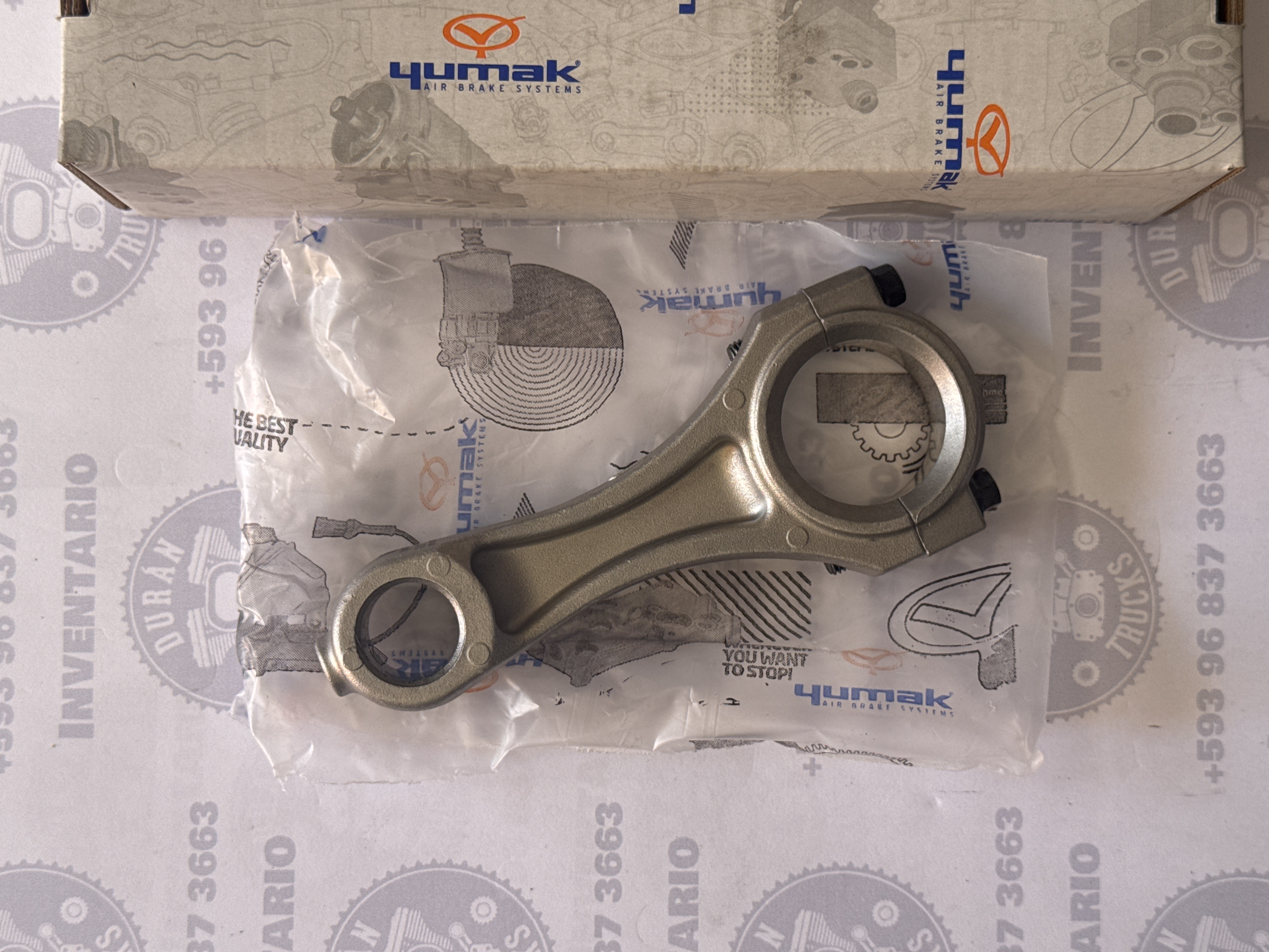BRAZO DE BIELA COMPRESOR 92mm WORKER INTERNATIONAL