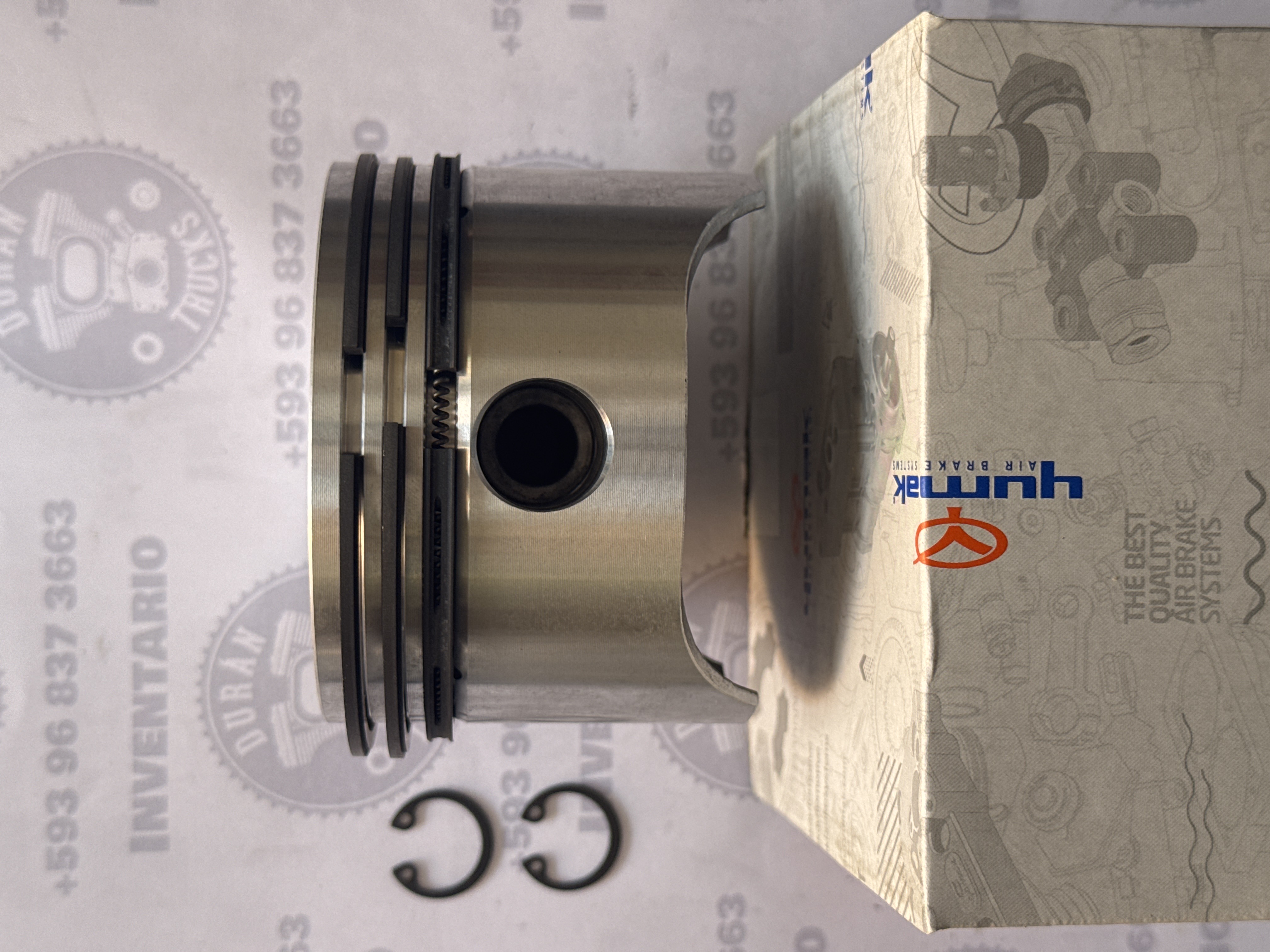 PISTON CON RINES 010 88mm VW 13-180 / 15-180 / 17-300 / 17-210
