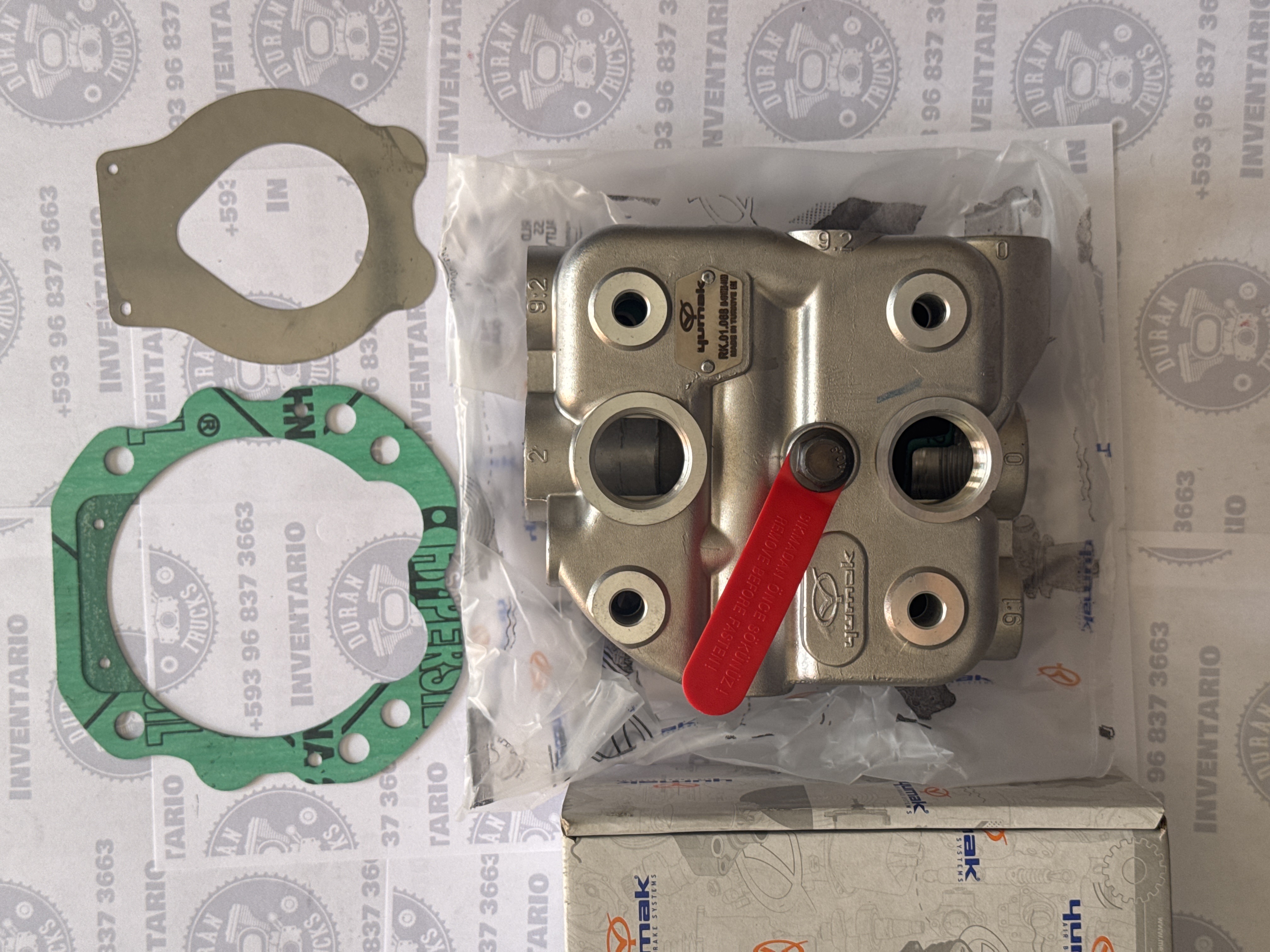 CABEZOTE DE COMPRESOR 88mm VW 13-180 / 15-180 / 17-300 / 17-210