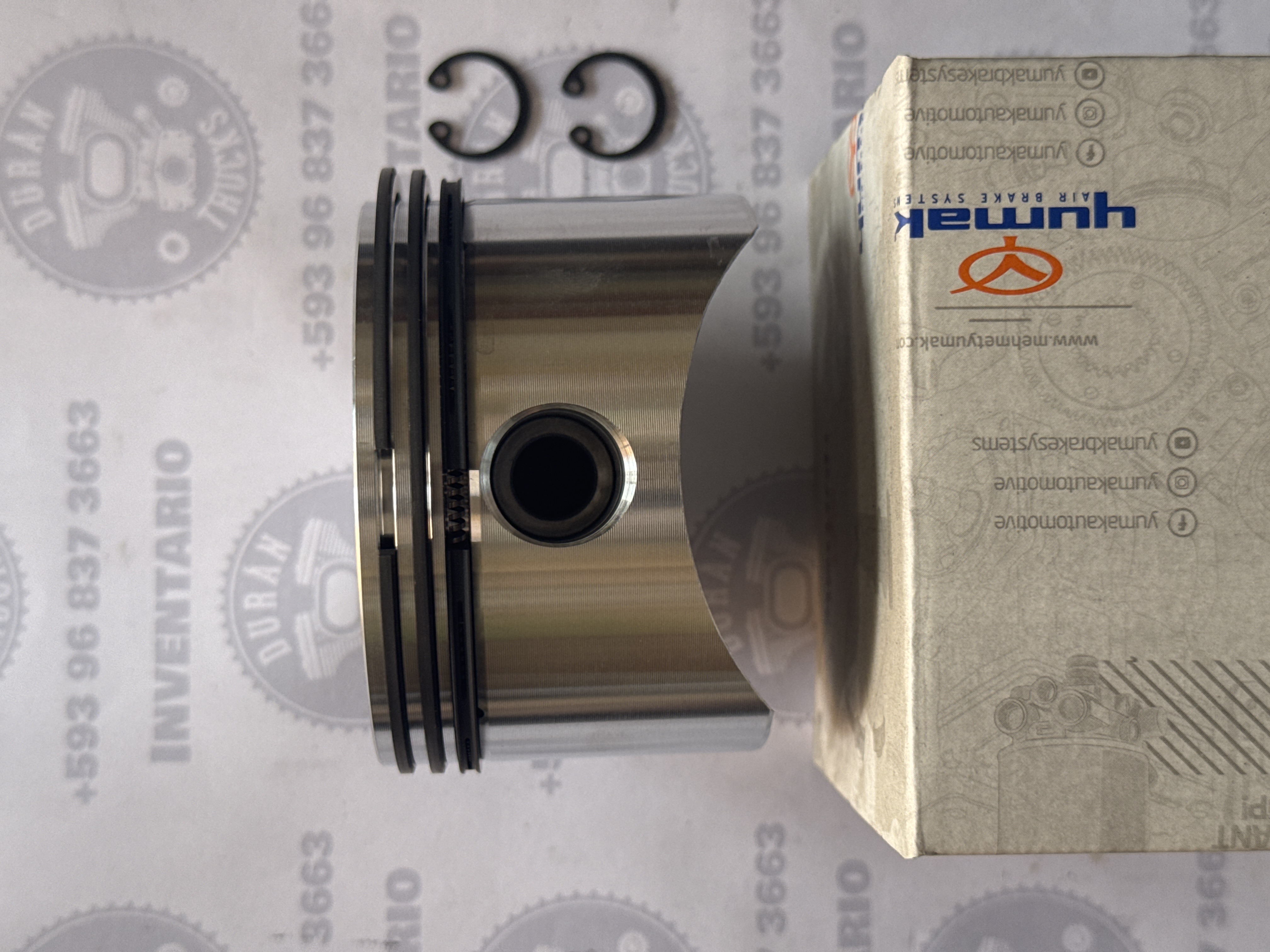 PISTON CON RINES +10 86mm COMPRESOR IVECO STRALIS VW