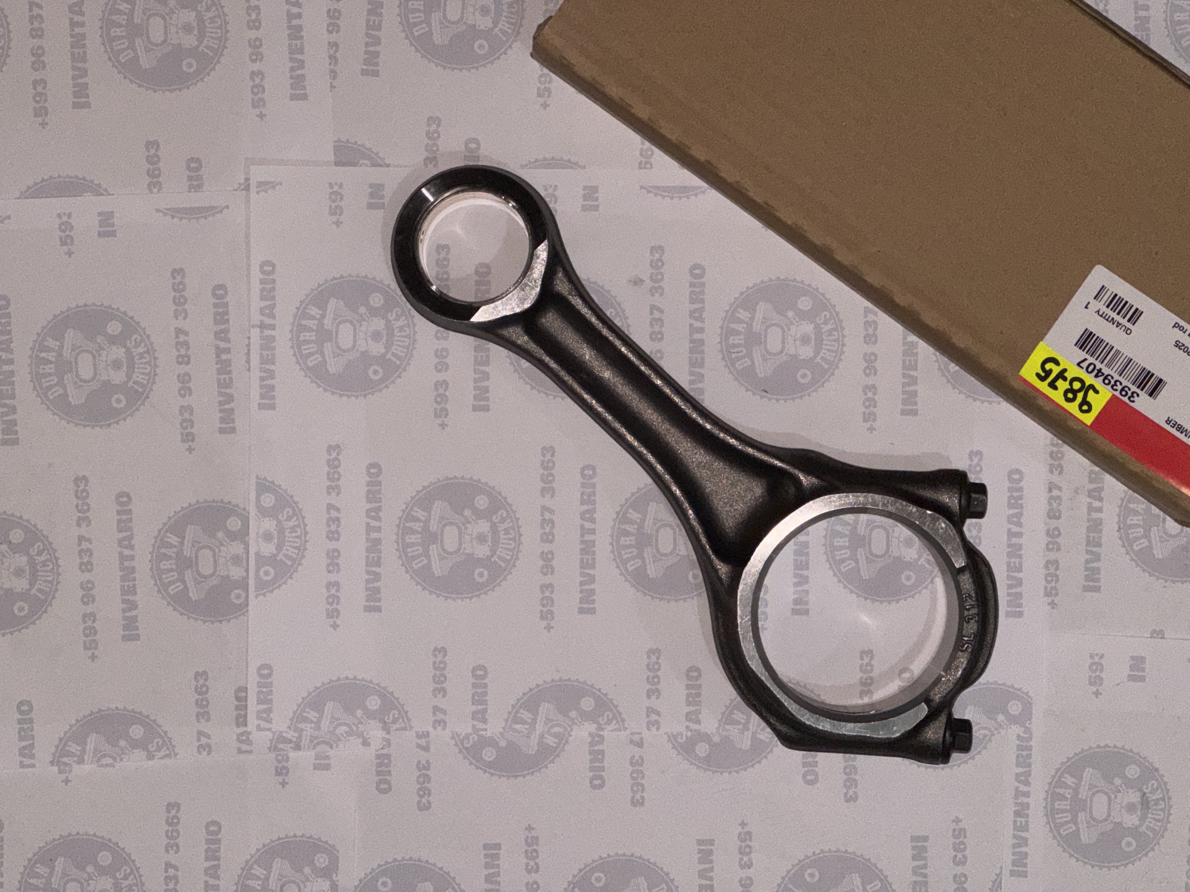 BRAZO DE BIELA DE COMPRESOR CUMMINS ISB QSB - foto 2