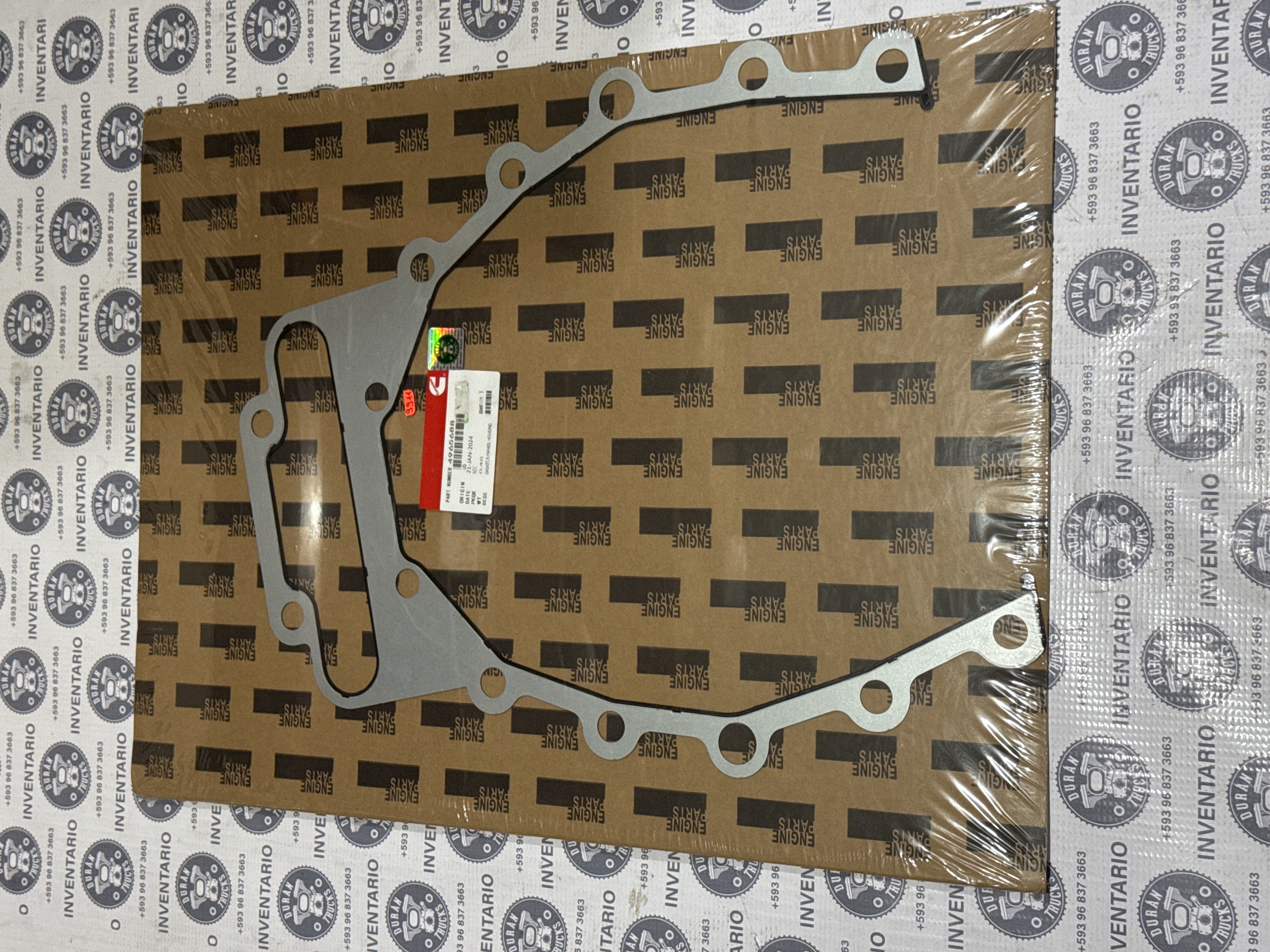 EMPAQUE DE CAMPANA DE MOTOR ISX