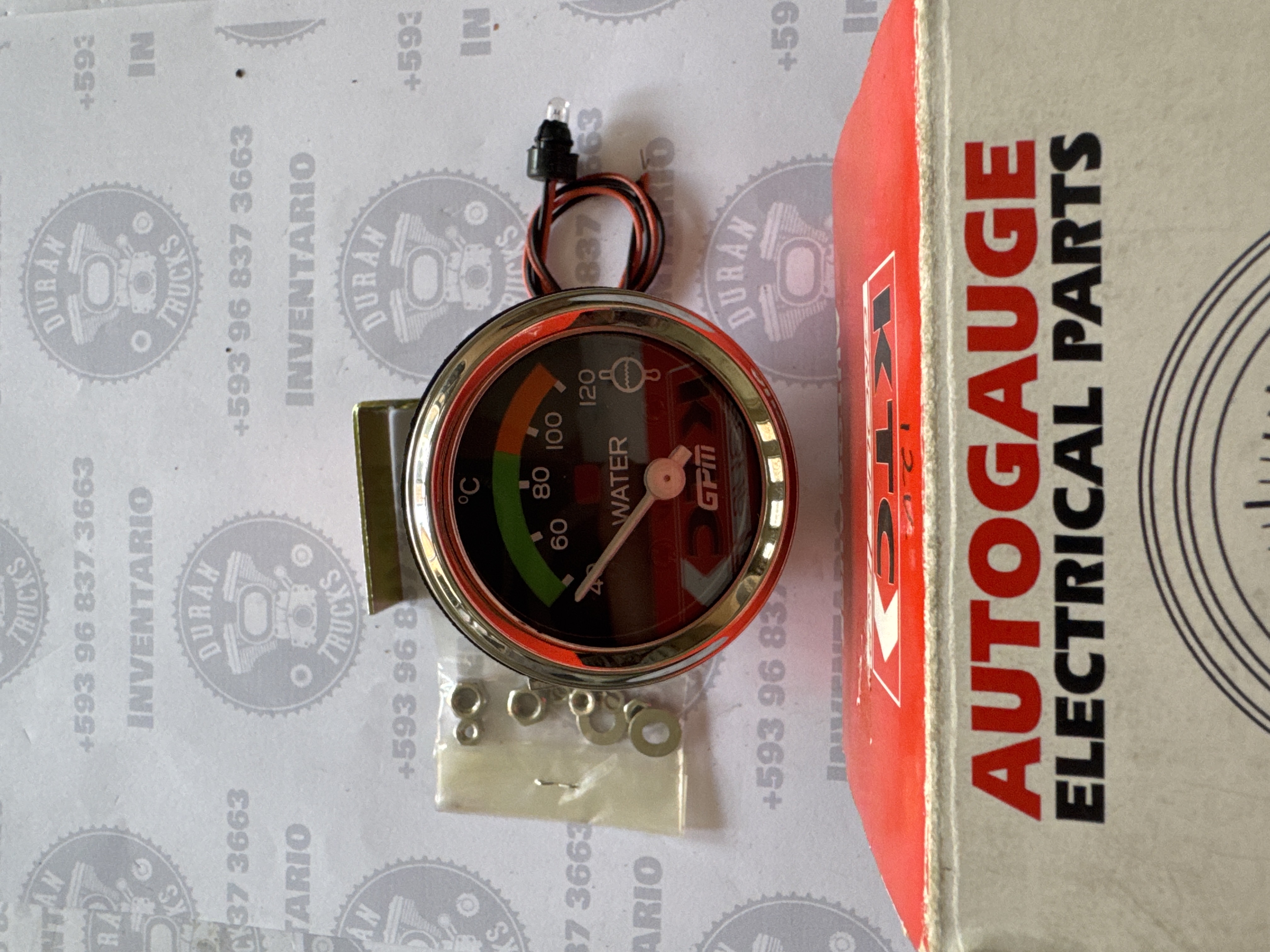 RELOJ DE TEMPERATURA DE AGUA ELECTRICO